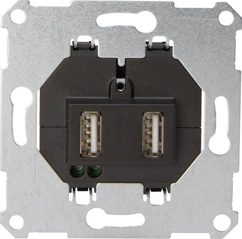 Kopp indbygget enhed 2x USB