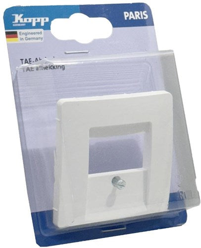 Kopp paris arctic hvid dækplade USB - 4625070