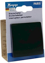 Kopp paris mat sort krydskontakt + vippe - 4625204
