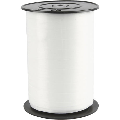 Krøllebånd 10mm 250m hvid