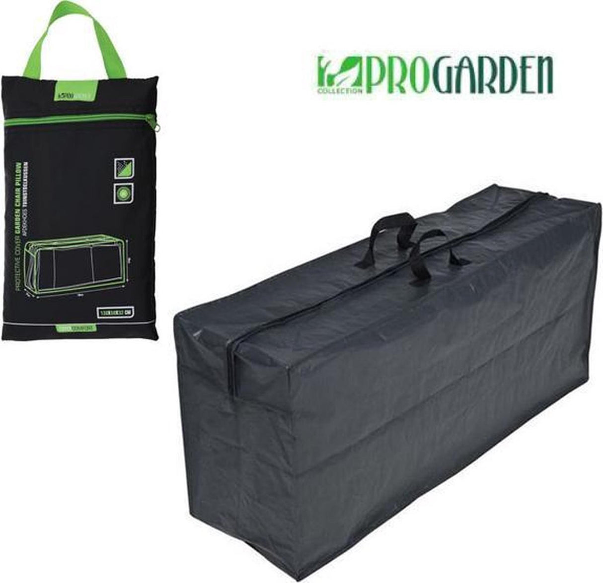 Pro havebetræk til havepude 130x50x32 sort