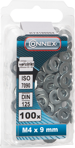 Connex skive 4mm 100stk vz - ky4190004