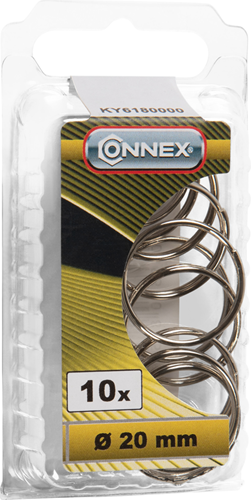 Connex nøglering d20 10 stk ni - ky6180000