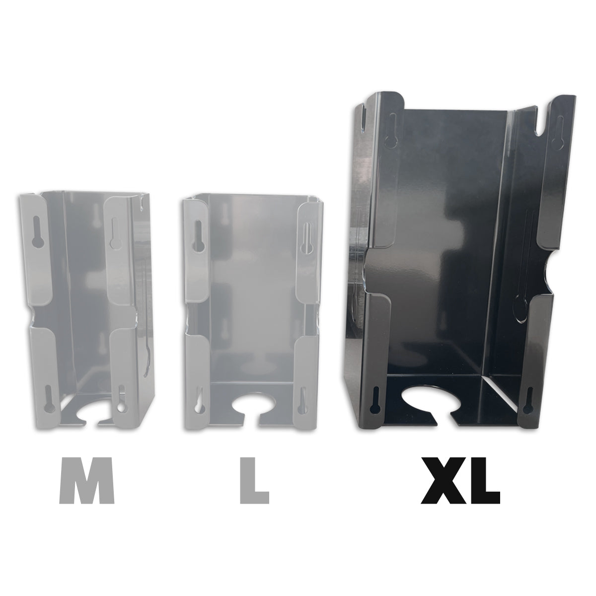 Ladeholder batterilader vægholder xl