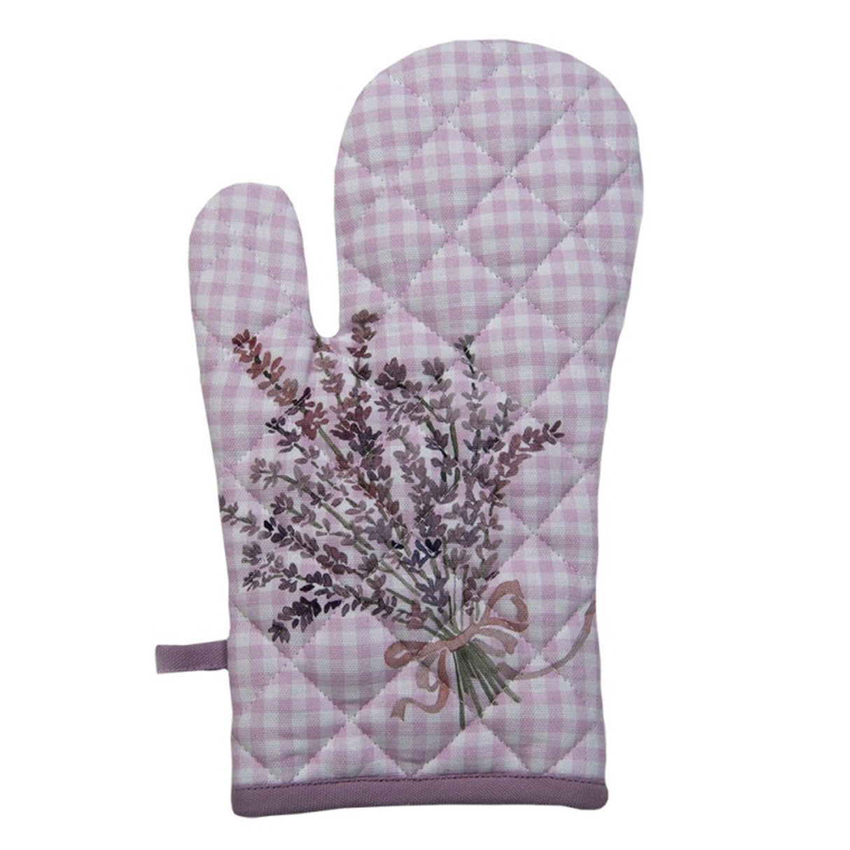 Clayre eef ovnhandske lavendel lilla18x30cm bomuld