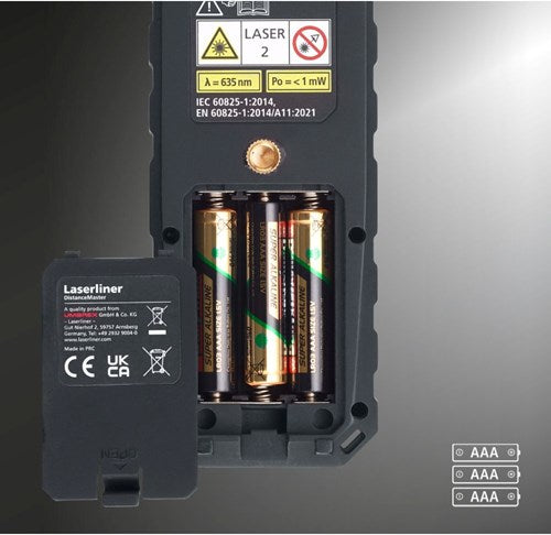 Laserliner distancemaster 50 m laserafstandsmåler - 080.982a