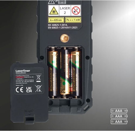 Laserliner distancemaster 50 m laserafstandsmåler - 080.982a