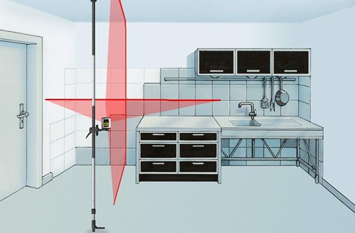 Laserliner telepod plus | teleskopstativ | 330 cm - 090.122a