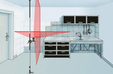 Laserliner telepod plus | teleskopstativ | 330 cm - 090.122a