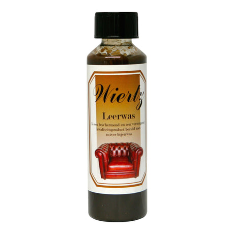 Wiertz lædervoksbrun 250ml