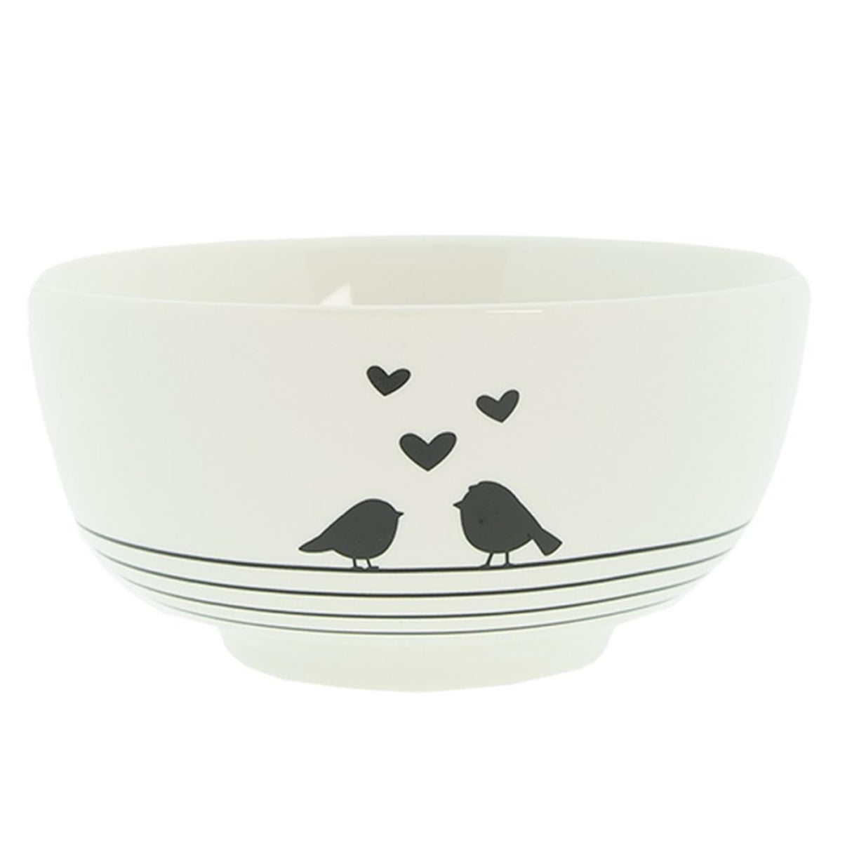 Clayre eef skål fugle ø14x7cm 500ml