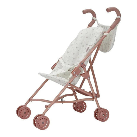 Lille hollandsk dukke buggy metal pink
