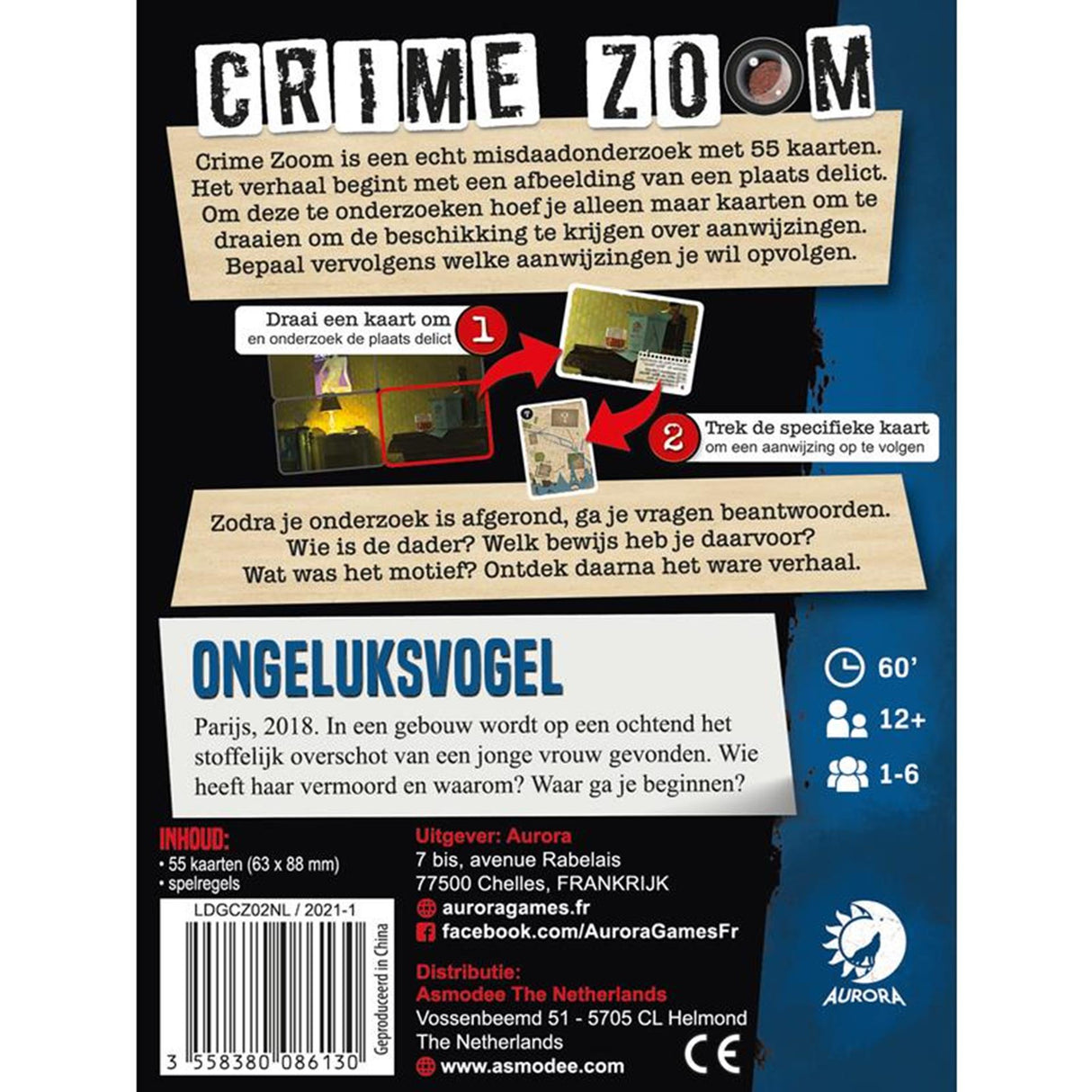 Lucky duck spil krimi zoom sag 2 - uheldig fugl fra 12 år 1-6 spillere
