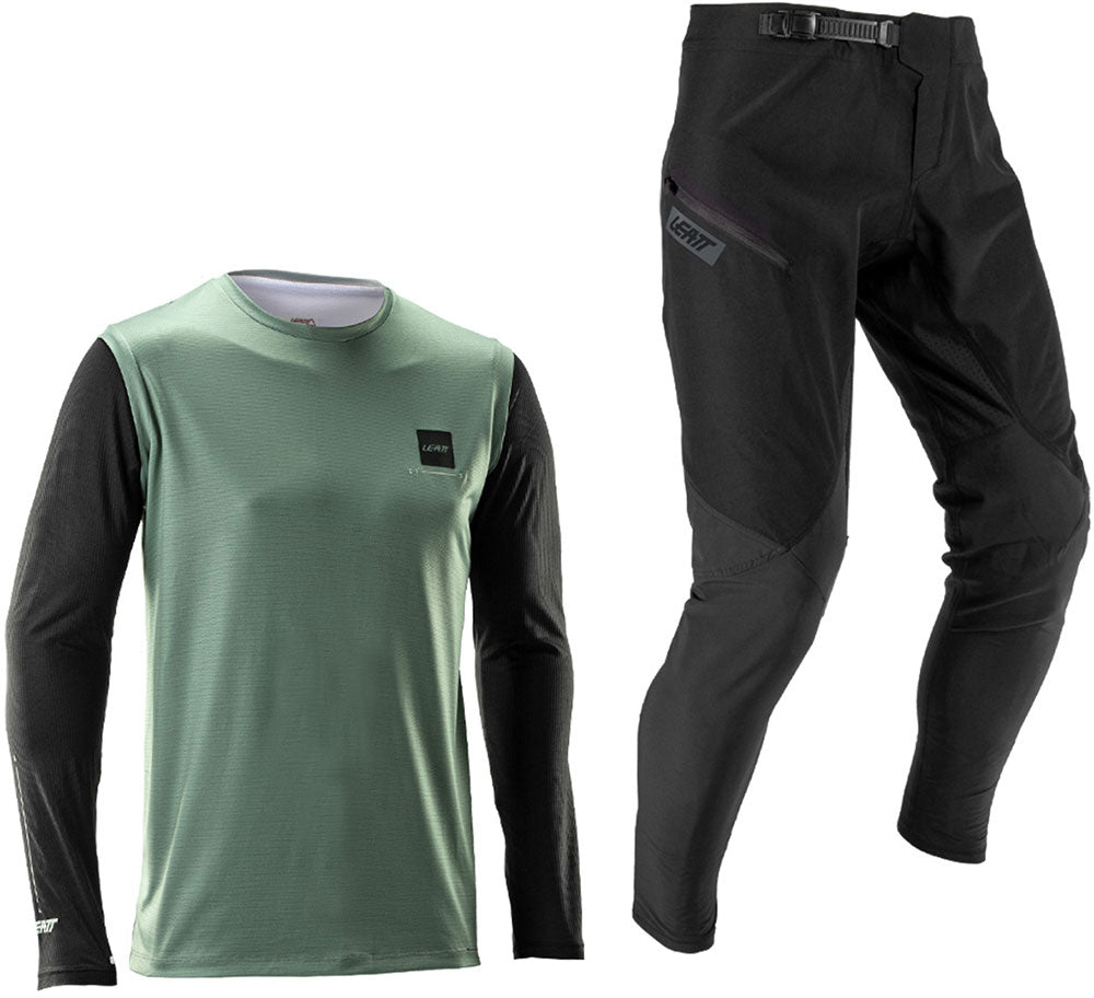 Leatt gravity 1.0 - mtb langærmede jerseybukser | m