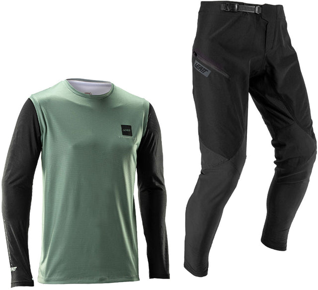 Leatt gravity 1.0 - mtb langærmede jerseybukser | m