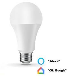LED gls 10w e27 a60 rgb-cct smart wifi - 9401325