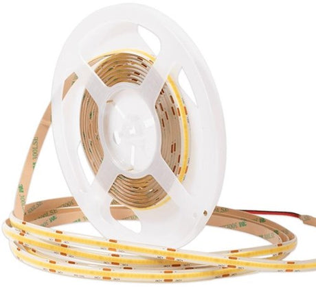 Enzo led strip cob flex 5m 24v ip65 warm wit 3000k - led1201