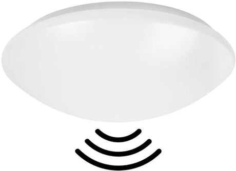 Ledvance led loftslampe 350mm 18w cct ip44 + sensor - 5017826
