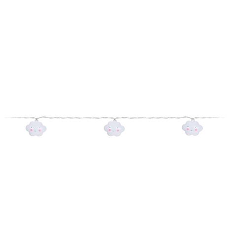 Ledverlichting slinger wolkjes 150cm