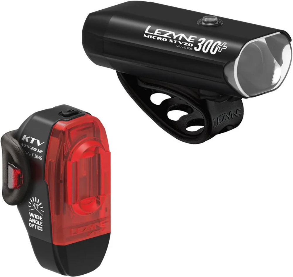 Lezyne micro drive 300+ stvzo ktv drive lyssæt