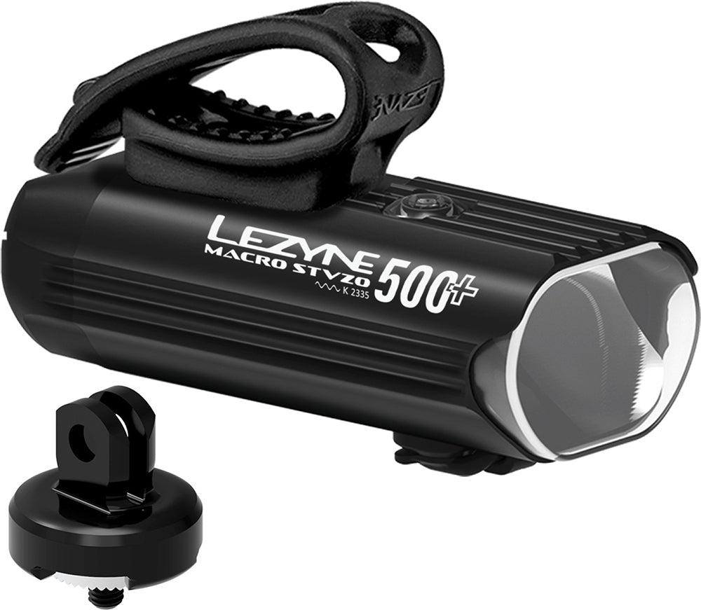 Lezyne macro stvzo 500+ baglygte + ladet sæt