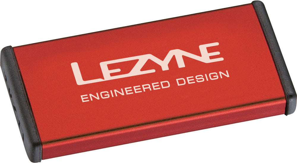 Lezyne reparationssæt metal (6 lapper) rød