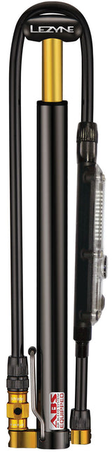 Lezyne cnc micro floor drive hpg hvg mini pumpe med trykmåler