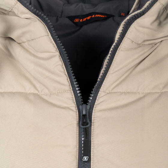 Life Line Howitt Fake Down Parka Ladies Beige Størrelse S