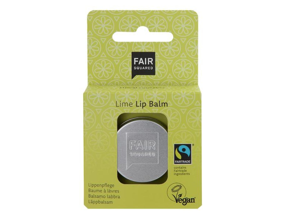 Fair firkantet læbepomade frisk lime 12gr.