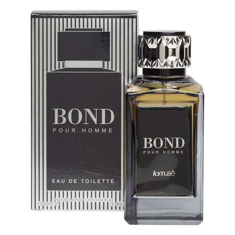 Lamusê by lattafa eau de toilette spray men bond pour homme 100ml