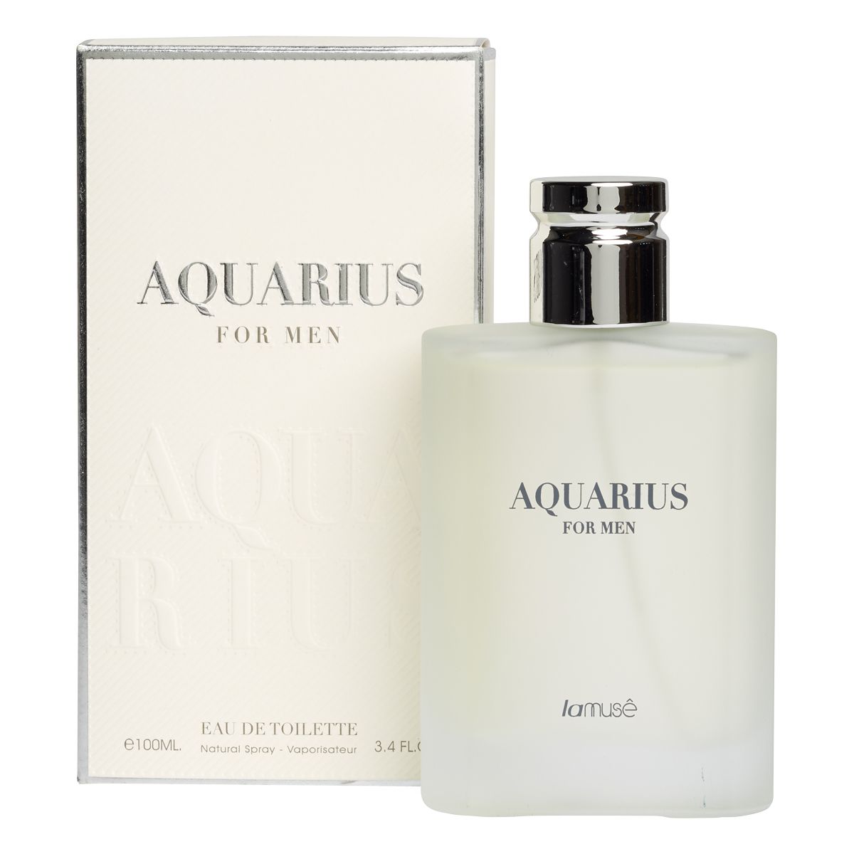 Lamusê by lattafa eau de toilette spray herre aquarius 100ml