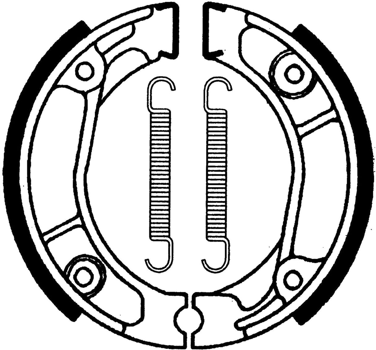 TRW bremsesko MCS804 økologisk standard