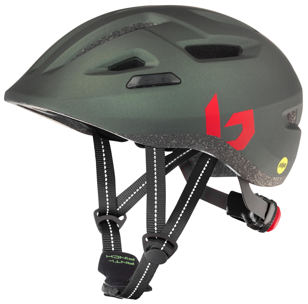 Bollé hjelm. stance jr mips xs mat skov