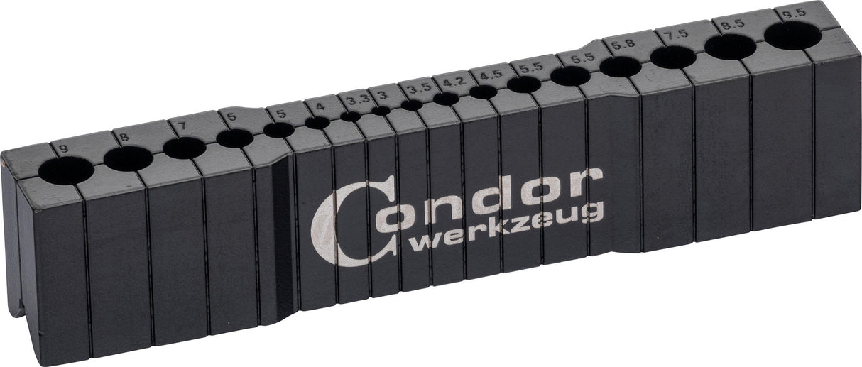 Condor boreskabeloner 3,0-9,5 mm universal