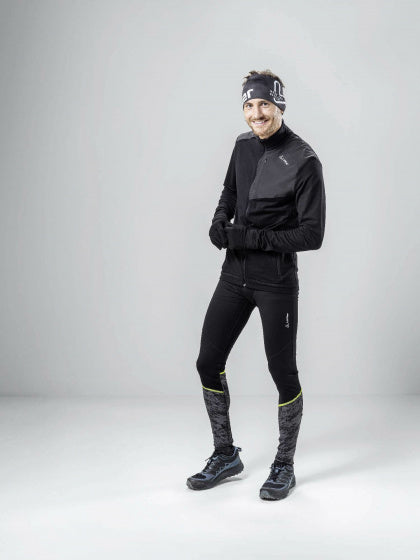 Löffler Thermolegging Speed DD Men's Nylon Polyester Black Størrelse 46