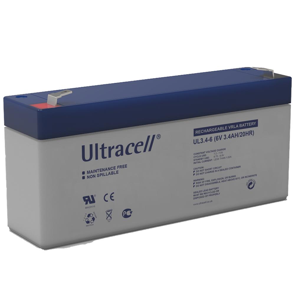 Bly-syre batteri - 6 volt