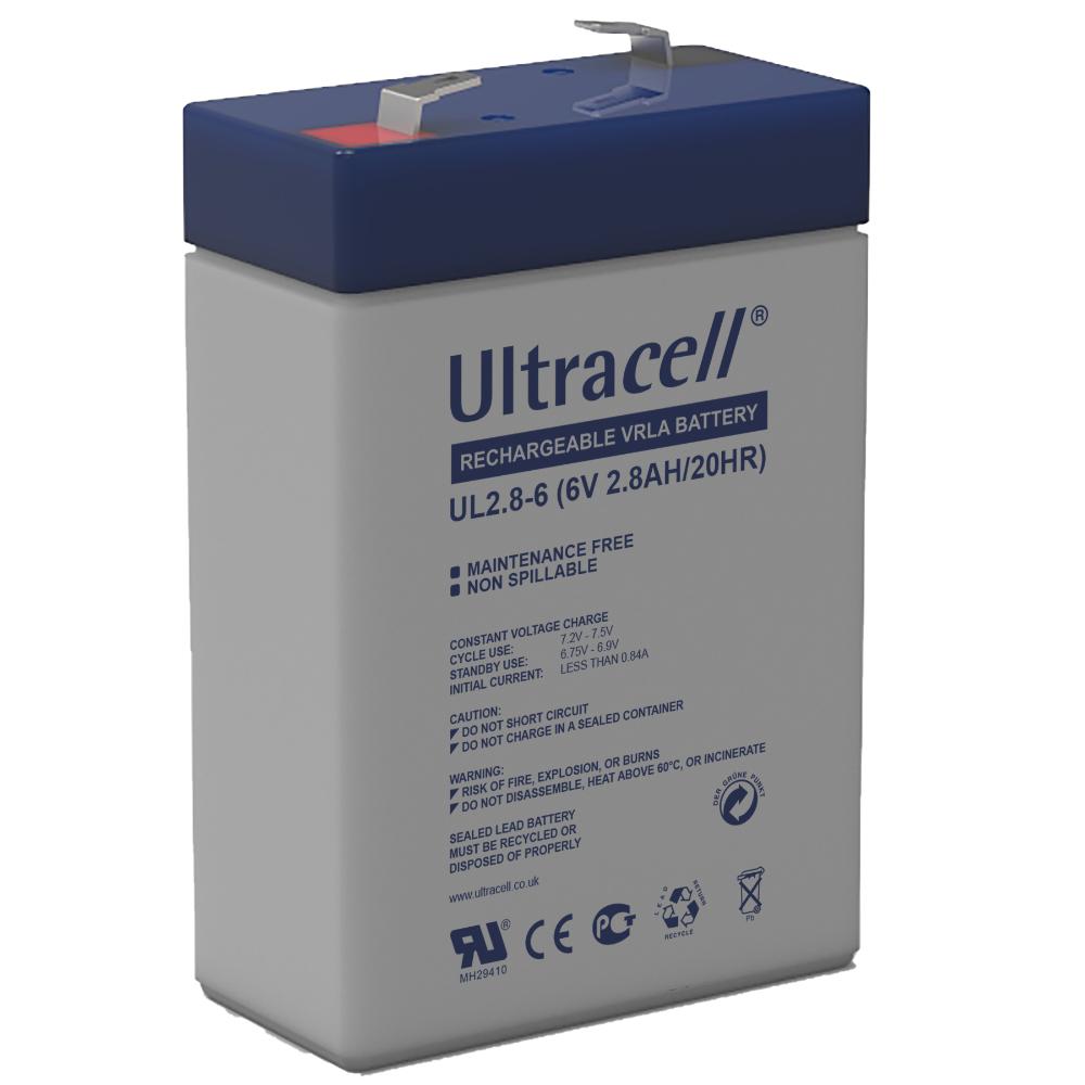 Bly-syre batteri - 6 volt