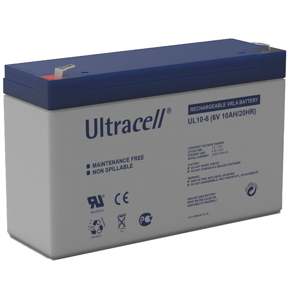 Bly-syre batteri - 6 volt