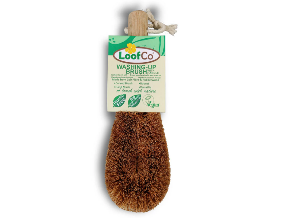 Loofco opvaskebørste med hank - kokos