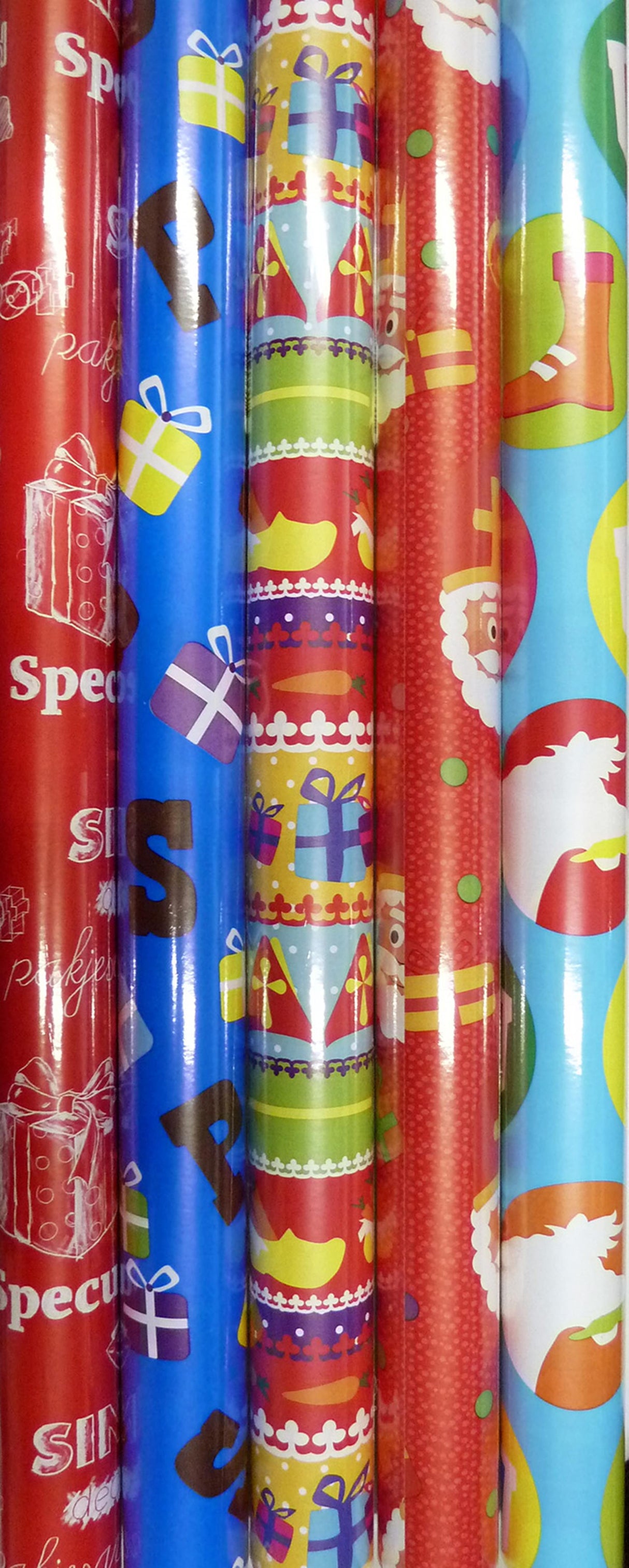 Hoomark gavepapir Sinterklaas 250x46 pr. løs rulle