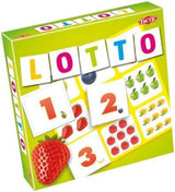 Taktisk lotto frugttal - kortspil - søg find - familiespil - 2-4 spillere - fra 3 år