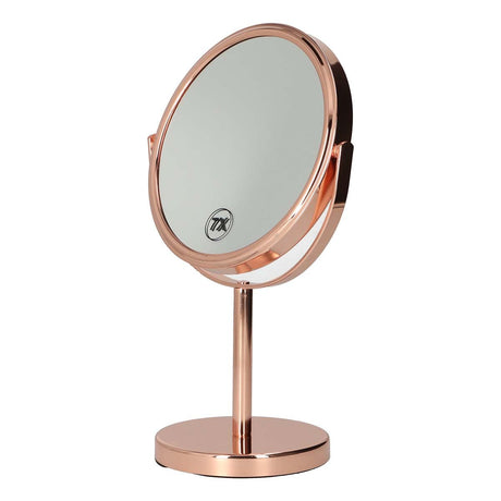 Lsp spejle spejl på fod rosa guld 30,5cm 7x forstørrelse