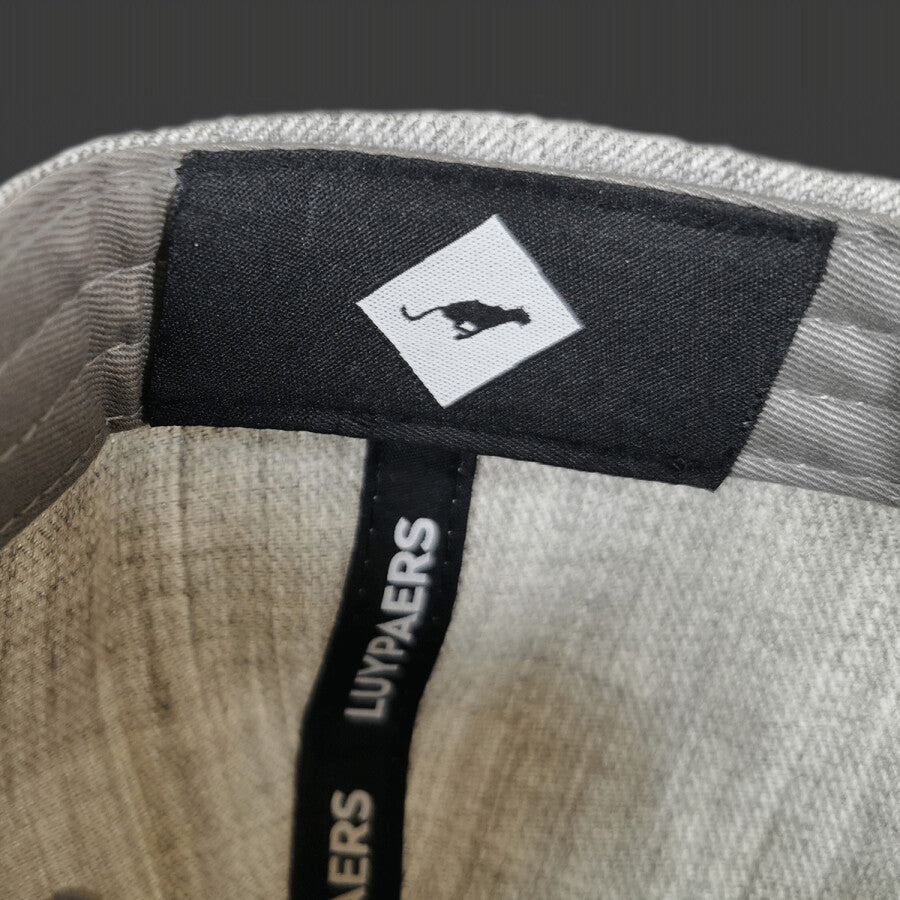 Luypaers snapback cap grey