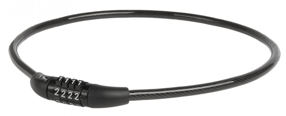 M-bølgekabellåsnummer kombination 600 x 8 mm sort