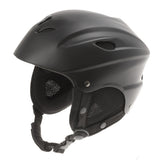 M-Wave Ski Helmet Unisex Matt Black Størrelse 55 58 cm