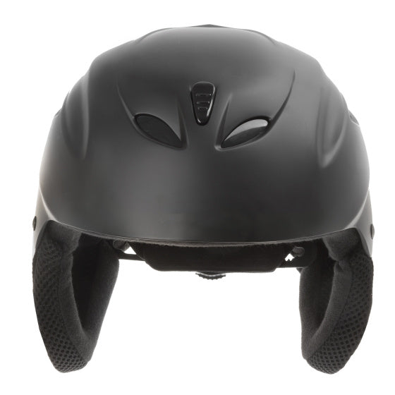 M-Wave Ski Helmet Unisex Matt Black Størrelse 55 58 cm
