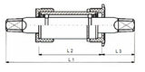 M-bølgebund bras thompson 148 15,8 mm