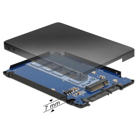 M.2 SSD til 22-bens SATA-hus