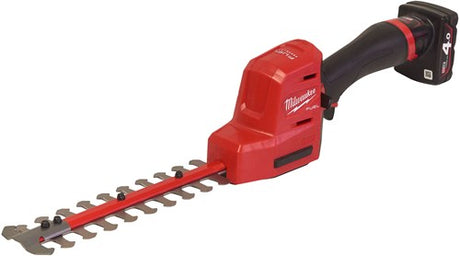 Milwaukee m12 fht20-402 | m12 fuel accu heggenschaar | 20 cm (2x 4.0ah accu) - 4933479676