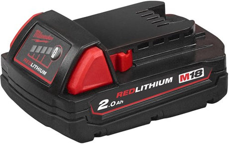 Milwaukee m18 b2 batteri (18 v 2.0 ah li-ion) - 4932430062